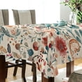thumbnail image 5 of Yayeee Tablecloths 54" x 54" Rectangle Wrinkle Resistant Party Table Cover, Watercolor Leaves, 5 of 8