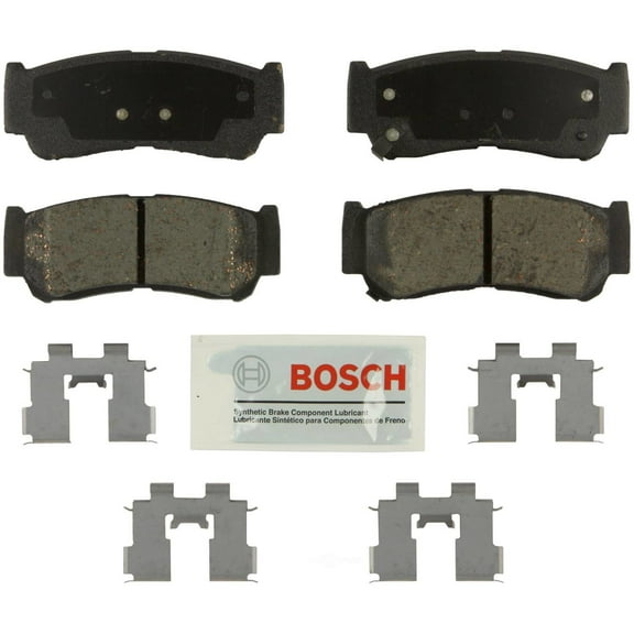 Bosch BE1297H Bosch Blue Ceramic Brake Pads with Hardware