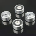 thumbnail image 6 of Xinyolin 4Pcs Speaker Spikes Stand Feet Pad Aluminum Alloy HiFi Speaker Shock Absorber Resonance Reducer Isolation Stand Anti-slip Vibration Dampener Speaker Accessories, 6 of 8