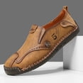 thumbnail image 2 of Title: Handcrafted Slip-On Casual Walking Shoes, 2 of 6