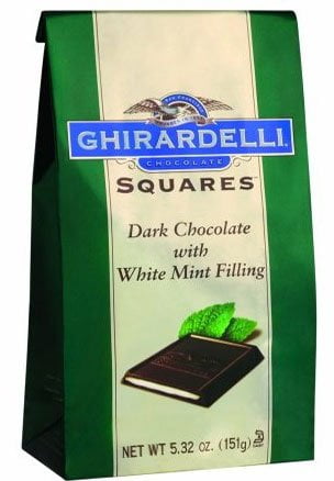 Ghirardelli Chocolate Squares Dark & Mint Dark Chocolate, 5.32 oz by Generic