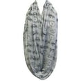 thumbnail image 2 of Wrapables? Lightweight Vintage Bicycle Infinity Scarf, Gray, 2 of 7
