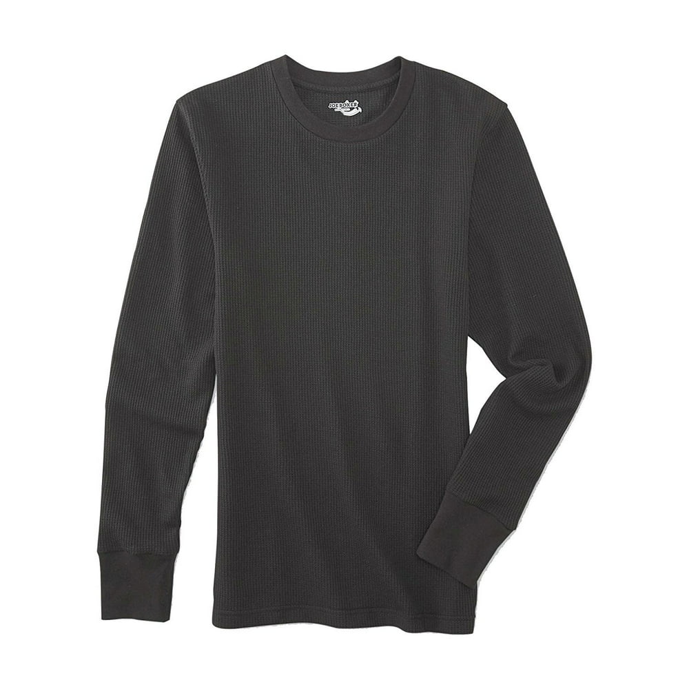 Joe Boxer Joe Boxer Mens Thermal Underwear Tops (Small, Grey