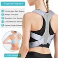 thumbnail image 2 of Humpback Correction Belt Back Brace Orthosis Spinal Posture Corrector (M), 2 of 9