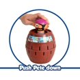 thumbnail image 3 of Pop Up Pirate Classic Children's Action Board Game Toy, Wood-choc Brown, 3 of 4