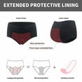 thumbnail image 2 of Sunm Boutique 95% Viscose Period Underwear | High-Capacity (50ml) | Extended Front & Back Leak Protection, 2 of 8