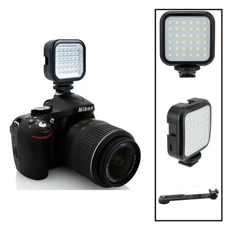 Pro Compact LED Light Kit With Power Set For Canon EOS M6 M50