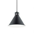 thumbnail image 5 of 52176BK Kichler Lighting Zailey - 1 light Pendant - 9.5 inches tall by 10.75 inches wide-Black Finish    -Traditional Installation, 5 of 6