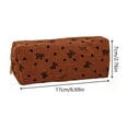 thumbnail image 3 of SHIMELE Colorful Pencil Pouch, Makeup Brush Bag, Travel Organizer, Cosmetic Storage, Gift for Women and Teenagers, 3 of 6