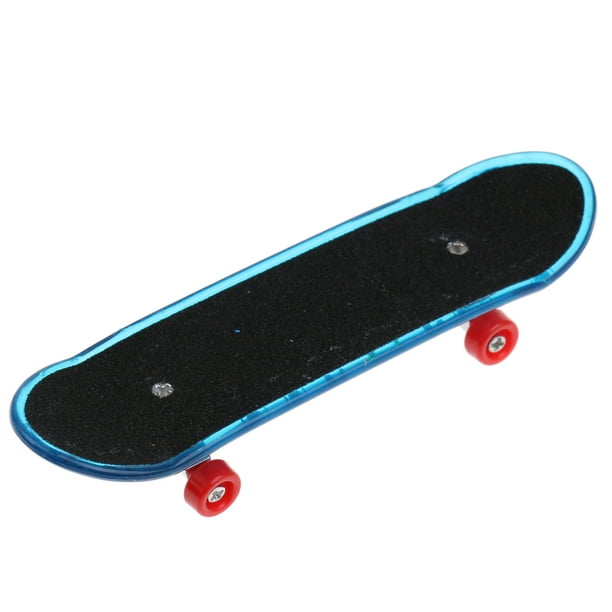 Mini Skateboard Fingerboard Skate Finger Board Toy Blue 