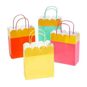 Happy Day Gift Bags - Party Supplies - 12 Pieces