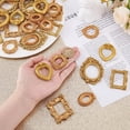 thumbnail image 3 of 36Pcs 6 Styles Vintage Mini Picture Frames Small Resin Table Frame for Jewelry Display Tiny Wall Photo Frame Mixed Gold Color Multi-color, 3 of 9