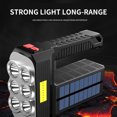 thumbnail image 4 of Meitianfacai Solar LED Flashlight with 3 Modes Searchlight Portable Outdoor Flashlight for Camping, Night Fishing, Home Flashlights, 4 of 7