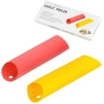 thumbnail image 1 of 2 Set Silicone Garlic Peeler Easy Roller Tube Useful Garlic Odorfree Kitchen Tool (Black,Green), 1 of 7