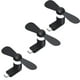 thumbnail image 1 of Mini ventilador Tipo C VentDepot BlitzBlack 3Pzas Negro 5W, 1 of 1
