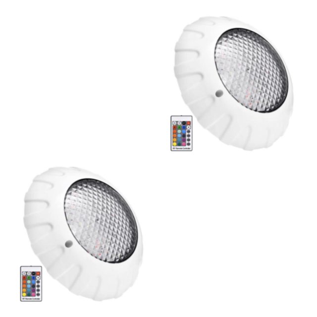 Moyic RGB LED Pool Light Underwater Night Wall-Mounted Swimming Pool SPA Lamp Type1