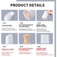 thumbnail image 4 of NETSENG Toothpick Holder,for Teeth Cleaning Plastic Toothpick Dispensers,Slider Unique Home Design Decor White, 4 of 5