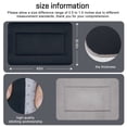 thumbnail image 3 of PROCIPE Large Dog Bed Crate Mat 42" Washable Pet Beds Anti-Slip Kennel Pad Dark Gray, 3 of 8