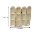 thumbnail image 4 of Weiweiguan Mini Folding Screen Plaything House Adornment Miniature Retro Folding Screen Toy, 4 of 6
