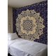 thumbnail image 3 of Tapiz de pared de algodón con mandala de galería - Colcha bohemia, Boho B, 3 of 3