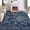 Navy Blue, variant on AOILE Washable Runner Rug – Soft Non-Slip Distressed Entryway Carpet, Stain-Resistant Low Pile Rug for Bedroom, Kitchen, Bathroom, Laundry & Hallway