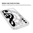 thumbnail image 2 of Music Note Clear Case for Samsung Galaxy S23,Aesthetic Art Design Case for Men Women,Unique Trendy Transparent TPU Bumper Case Cover, 2 of 5