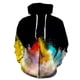 thumbnail image 1 of Sudadera con capucha con estampado 3D de mariposas y dibujos animados para hombre y mujer, divertida, con cremallera, estilo informal, estilo Harajuku, unisex, estilo hip hop, de gran tamaño, 1 of 6