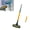 Yellow, variant on 2-in-1 Window Screen Cleaning Brush – Mesh Screen Cleaner of 25in with Squeegee, Detachable Long Handle  , Wet Dry Washing Tool for Glass, Mirror, Shower, Car Windshield