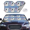 thumbnail image 2 of Daiia Bulldog Friend Windshield Sun Shade for Car SUV Truck ( ), Car Sun Shade Windshield, Car Shades for Front Windows, Sunshade for Car Windshield, 2 of 7