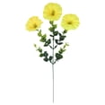 thumbnail image 3 of 3 Pcs Artificial Morning Glory Stem, 11.81X4.72 inch Faux Floral Spray, Greenery Flower Pick, Indoor Table Arrangement, Outdoor Patio Embellishment, Spring Home Accent, Vase Filler Decoration, 3 of 3