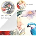 thumbnail image 2 of FREEAMG Colorful Flower Bird Dish Drying Mats Tableware Absorption Water Mat Home Decor Drying Pad for Kitchen Countertop, 16 X 18 Inch, 2 of 7