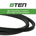 thumbnail image 3 of 8TEN Drive Belt for Exmark 116-9702 Lazer Z S-Series 72-inch Deck 810-CBL2659T, 3 of 4