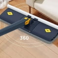 thumbnail image 5 of Professional Microfiber Mop Floor Cleaning mop, Flat Mop with Stainless Steel Handle, Reusable Washable Mop Pads and mop Pads Brush,Microfiber Mop for Hardwood, 5 of 8