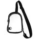 thumbnail image 1 of Bolso bandolera transparente de moda para viajes, impermeable, portátil y transparente para deportes., 1 of 8