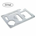 thumbnail image 1 of (20 Pack) ASR Outdoor 11 in 1 Multi Function Credit Card Sized Tool, 1 of 7