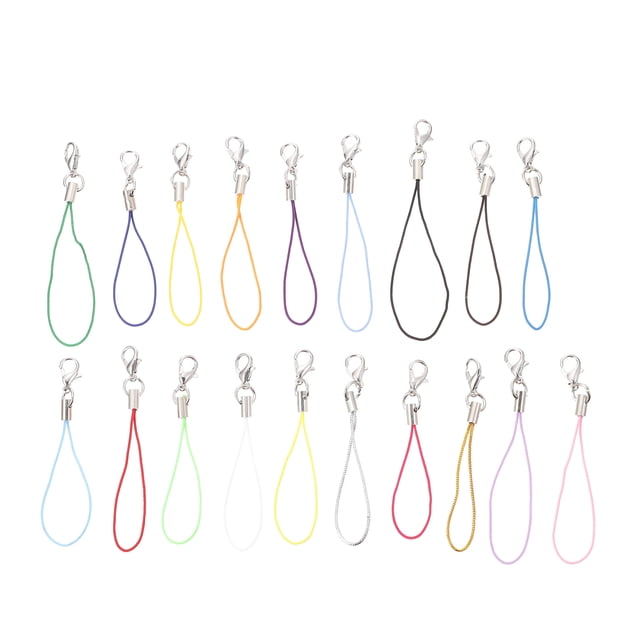 MasteelfCA 100pcs Phone Lanyards Phone Decorations Wrist Ropes Birthday Gift Pendant