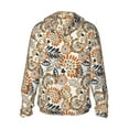 thumbnail image 3 of Sigee Floral Paisley Print UPF50+ Men's Sun Protection Hoodie Shirt SPF UV Shirt Long Sleeve Fishing Outdoor Lightweight, S-3XL, 3 of 9