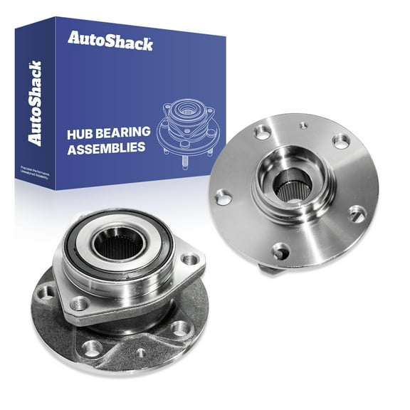 AutoShack Front Wheel Hub Bearing Assemblies Left & Right with ABS Replacement for 2015-2020 Audi A3 2014-2021 Volkswagen Golf 2007-2016 Volkswagen Eos 2006-2013 Audi A3 2-PC Set