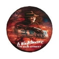 Horror Movie Freddy Krueger Tire Cover Weatherproof Universal Wheel