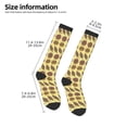 thumbnail image 5 of Haiem Bohemia Socks, Funny Novelty Crazy Design Cotton Socks Sports Socks Knee High Socks For Men, Women,1Pairs - Gift For Working Friends, 5 of 9