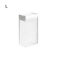 thumbnail image 1 of Airtight Food Storage Container Kitchen Pantry Square Cereal Organizer Bottle, 1 of 10