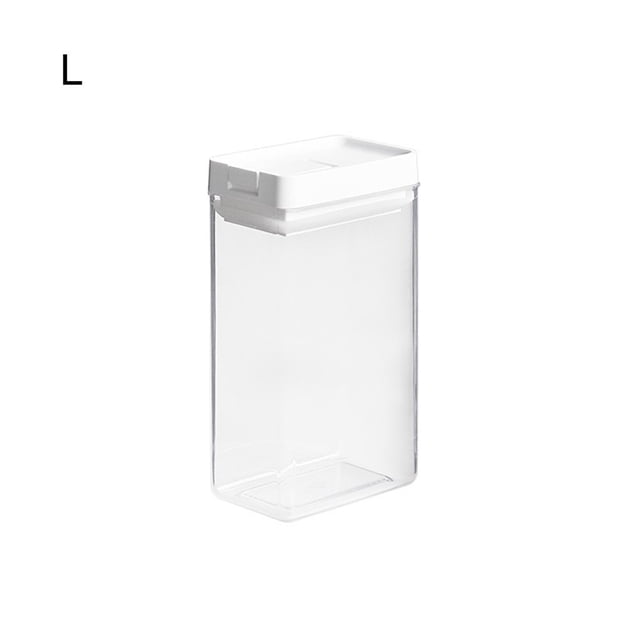 Airtight Food Storage Container Kitchen Pantry Square Cereal Organizer Bottle