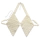 thumbnail image 1 of Top corto de Bikini con cuello Halter y cuentas, joyería para mujer, sujetador, Tops, camisola con cuentas, Top para Club, Festival de Música, ropa de Yuyangstore Top corto con cuentas, 1 of 8