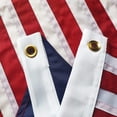 thumbnail image 5 of Flagolden Yacht Boat American US Flag 12x18 inch, Embroidered Stars Sewn Stripes and 2 Brass Grommets  Heavy Duty Nylon Nautical U.S Marine Flags, 5 of 6