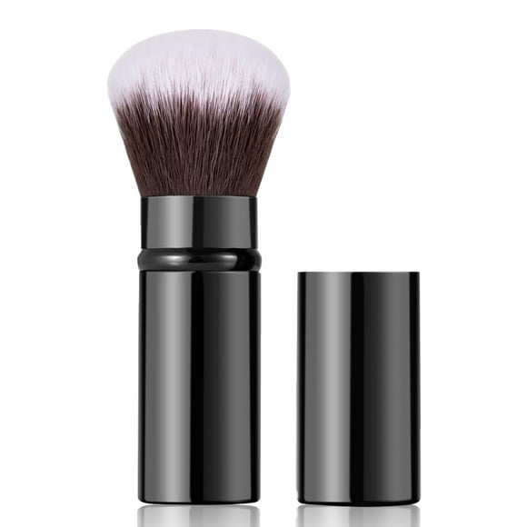 Retractable Makeup Brushes, Travel Blush Brush, Makeup Brush with Cover for Blush