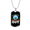 Military Chain (Gold), variant on Camper Necklace Nature Addict Guy Dog Tag Necklace Stainless Steel 24" Chain Silver Tone or Gold Tone