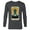 Charcoal Heather, variant on Marvel Tarot Arcana Black Panther as the Judgement Card - Long Sleeve T-Shirt for Men - Customized-Athletic Heather
