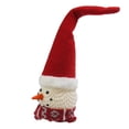 thumbnail image 2 of Northlight LED Lighted Santa Snowman Head Christmas Decoration - 14", 2 of 3
