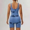 thumbnail image 3 of Trajes de Mujer Casual, Verano Impreso Cremallera Correa de Camisola Traje Corto Hecho de 90% Poliéster 10% Spandex, Trajes Cortos para Mujeres, 3 of 6