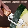thumbnail image 3 of Pelador de verduras con cuchilla afilada, pelador de patatas multifunción, abridor de botellas 2 en 1 para frutas, patatas, calabazas y melones. Herramienta de cocina., 3 of 8